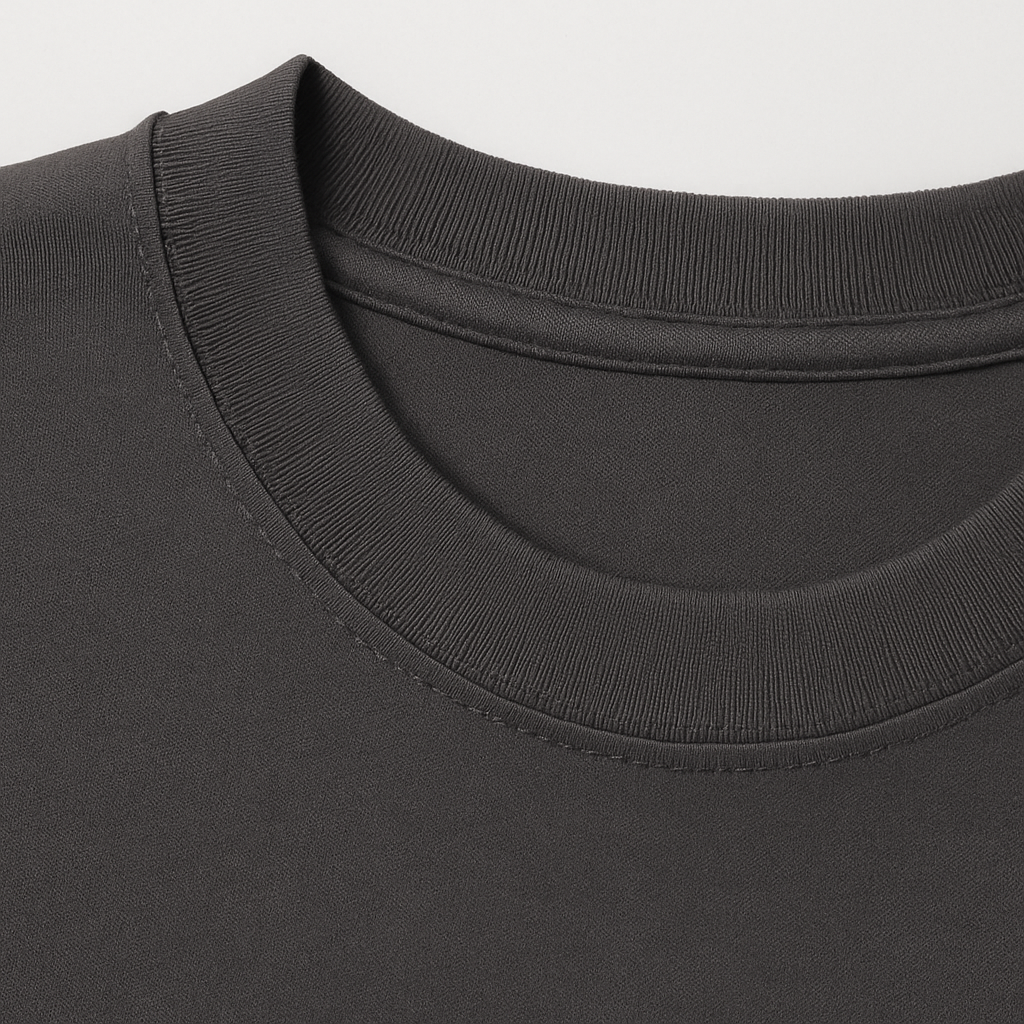 Boxy Fit Crew Neck T-Shirt