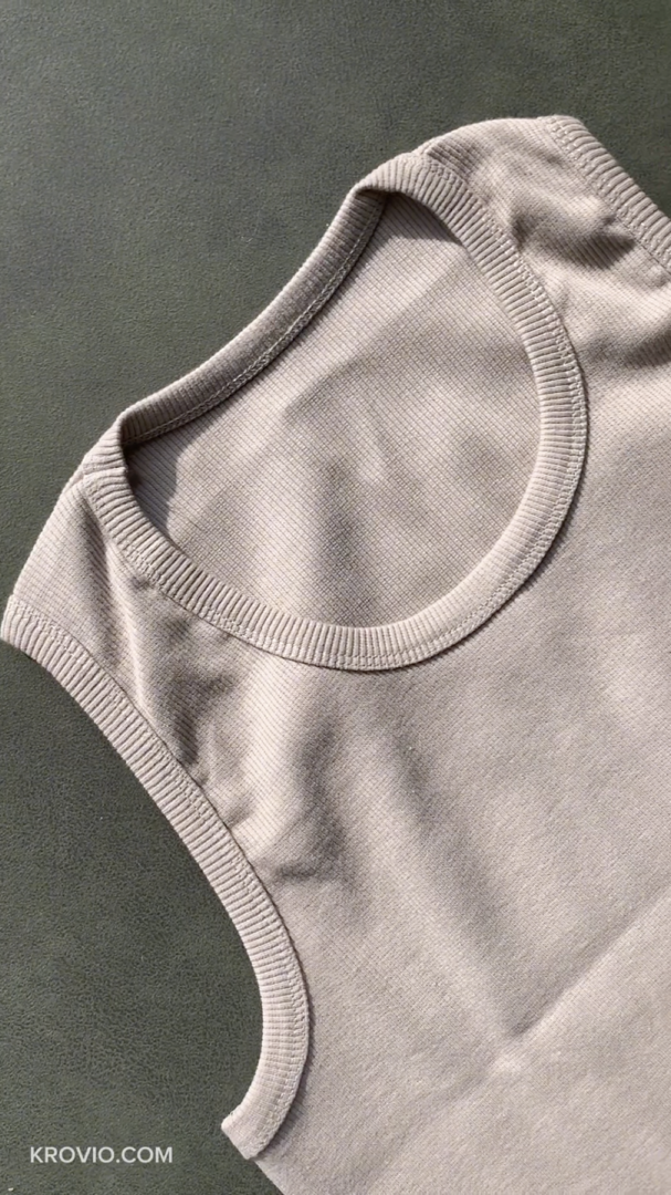 Krovio 100% Cotton Sleeveless Top