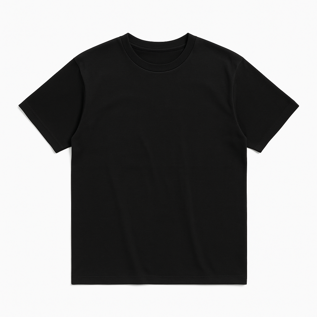Boxy Fit Crew Neck T-Shirt