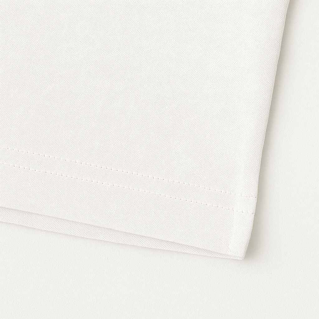 Boxy Fit Crew Neck T-Shirt White