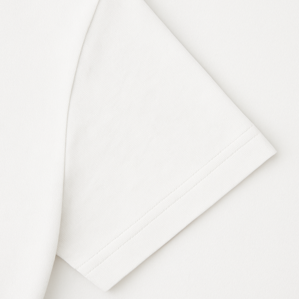 Boxy Fit Crew Neck T-Shirt White